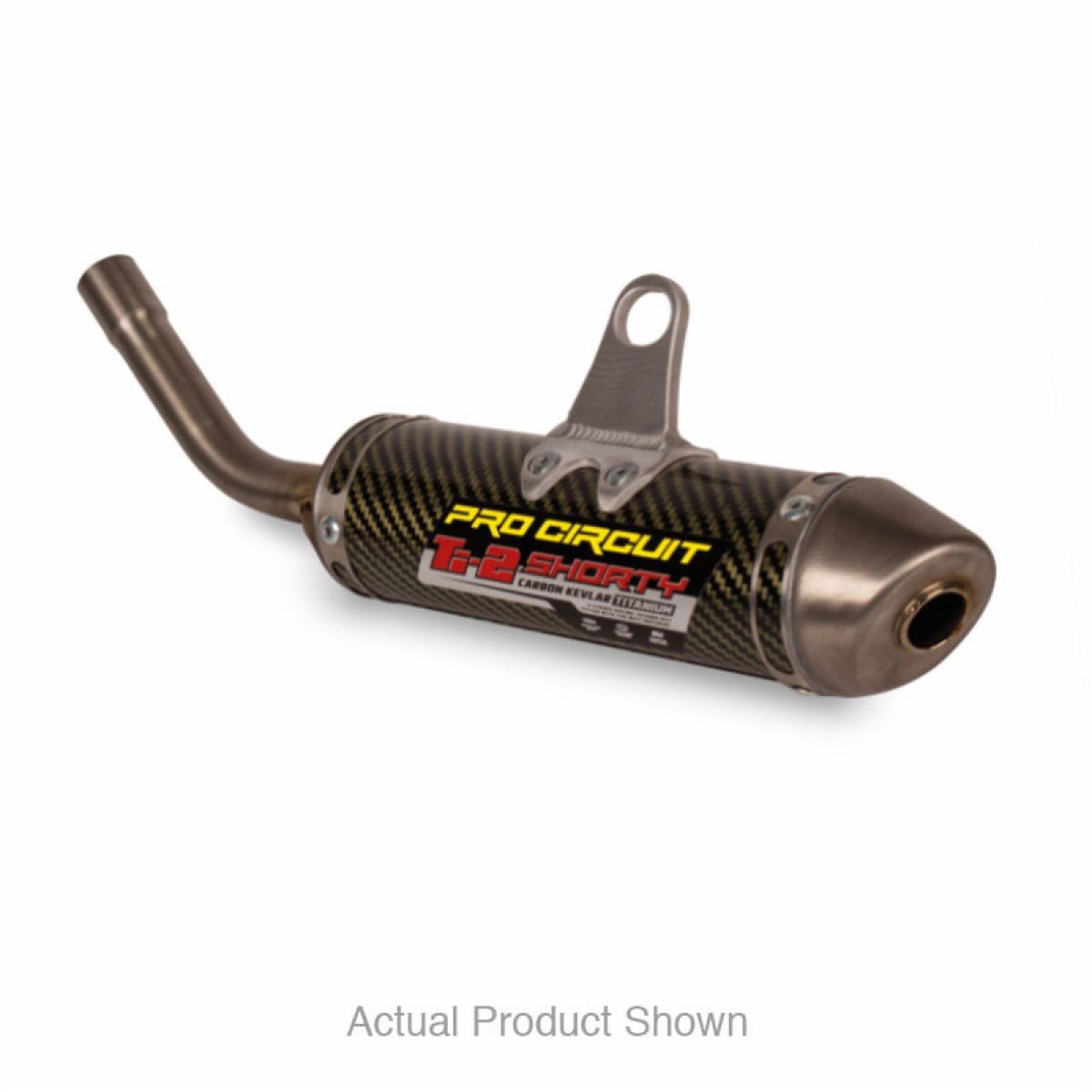 Pro CircuitTi-2 Titanium/Kevlar Shorty Silencer - 2024 KTM 65 SX/Husqvarna TC/GasGas MC 65| 1152465K