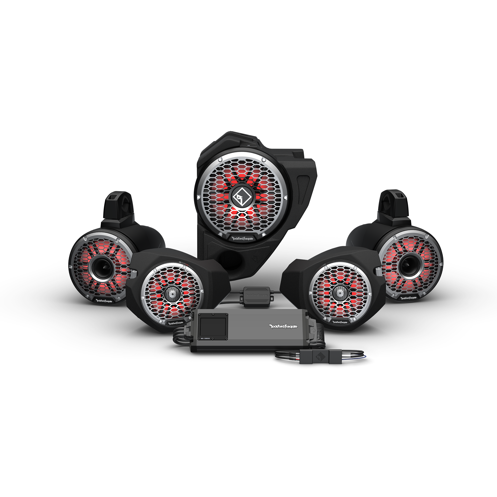 Rockford Fosgate Stage 6 Audio System For Ride Command (Gen-3) Polaris