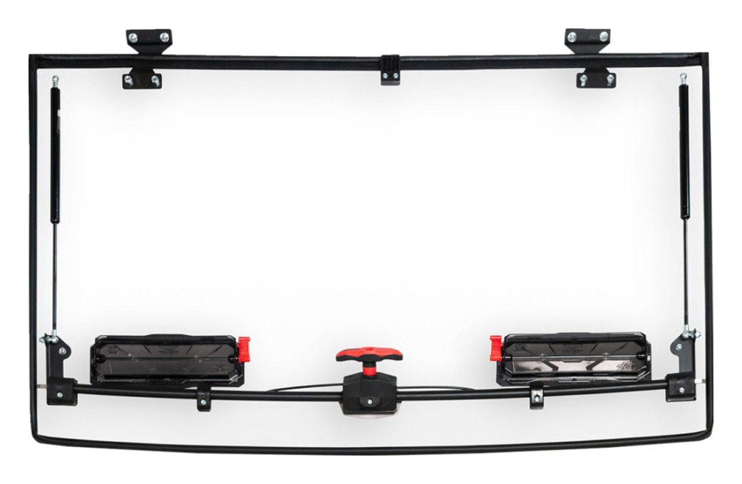 Seizmik Flip-Up Windshield With Vents Can AM Defender 1000 / 800 2016-2021