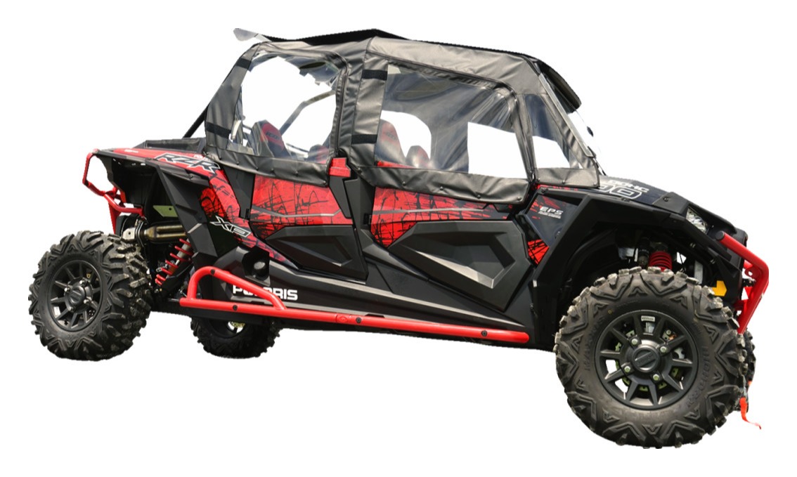 Seizmik Soft Doors With Middle / Rear Windows Polaris RZR 4 XP 2014-2018