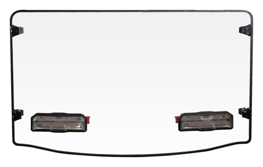 Seizmik Versa Vent Hard Coated Polycarbonate Windshield Yamaha Wolverine 2021-2025
