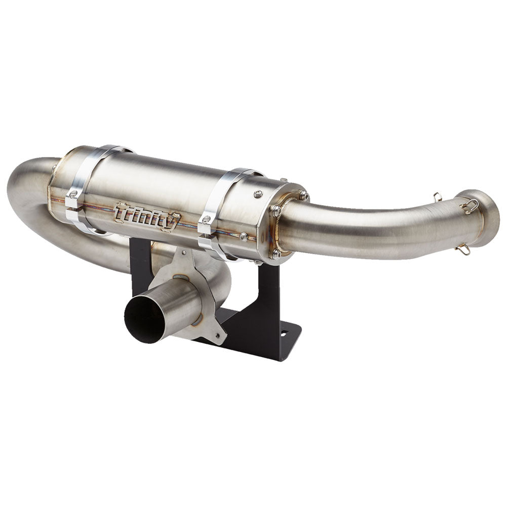 Trinity Racing Center Exit Slip On Can-Am Maverick X3 DS Turbo 64 Inch
