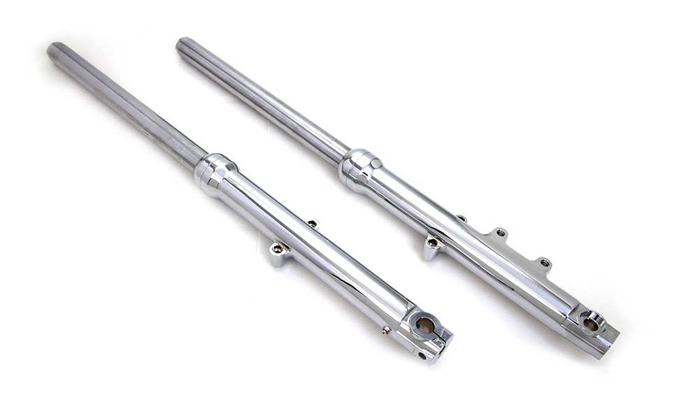 V-Twin Mfg. 39mm Fork Slider Assembly For Harley FX / XL 2000-2004