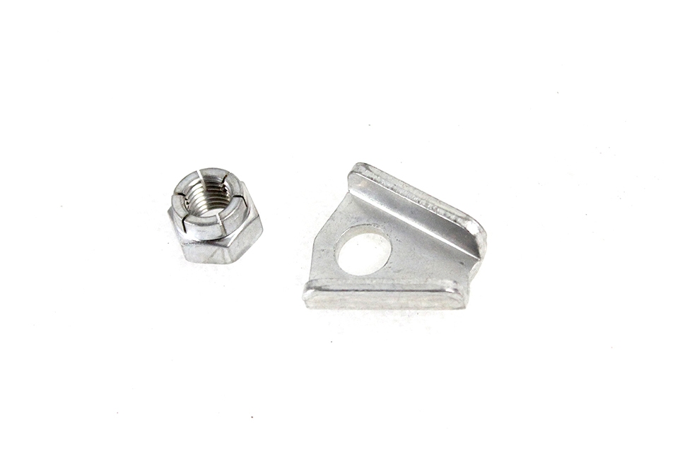 Colony Brake Cable Clevis Clamp And Nut Set For Harley 1949-1972