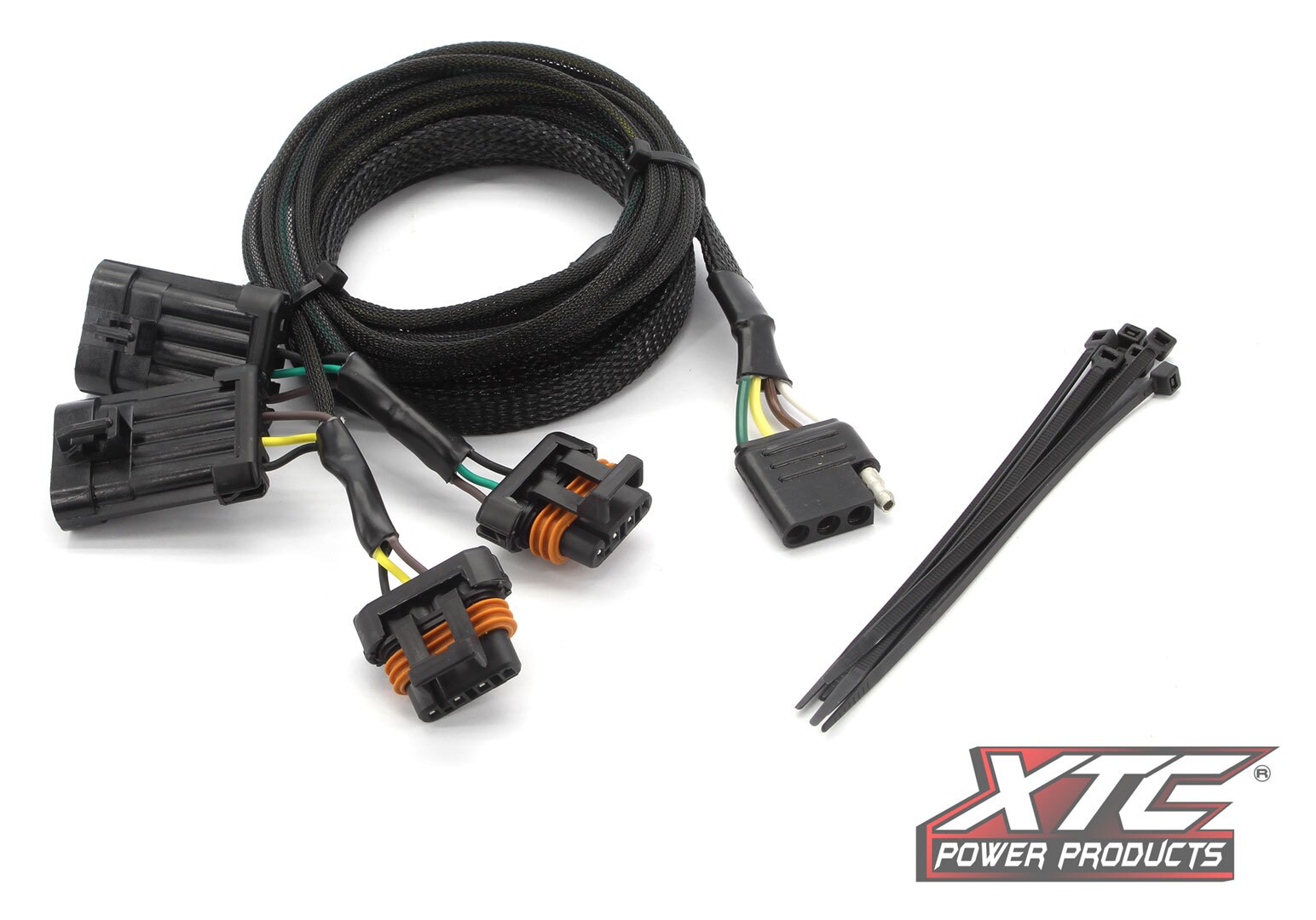 XTC Power Products Plug-N-Play 4-Pin Trailer Light Adapter Polaris Ranger XD 1500 2024